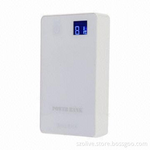 Touch Screen USB Power Banks, Dual Output, Digital Display Power Level and Output Ampere